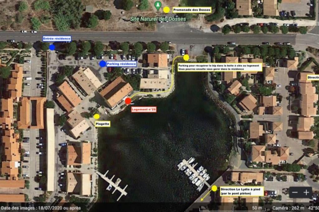Appartement Coup De Coeur Les Pieds Dans L'Eau Le Barcarès Kültér fotó