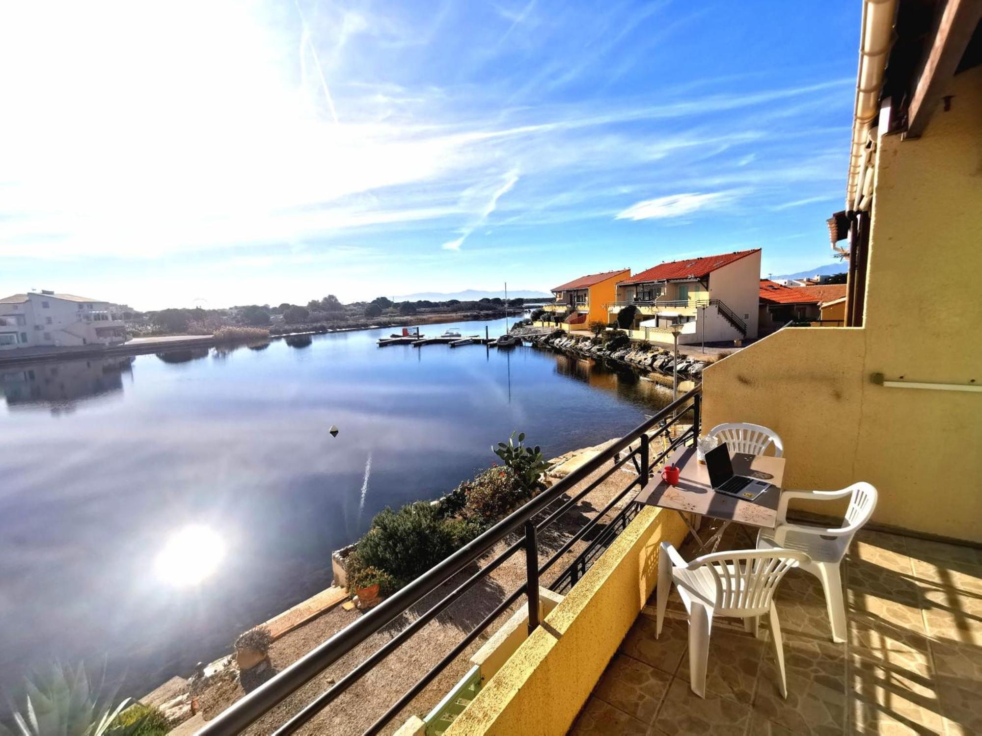 Appartement Coup De Coeur Les Pieds Dans L'Eau Le Barcarès Kültér fotó