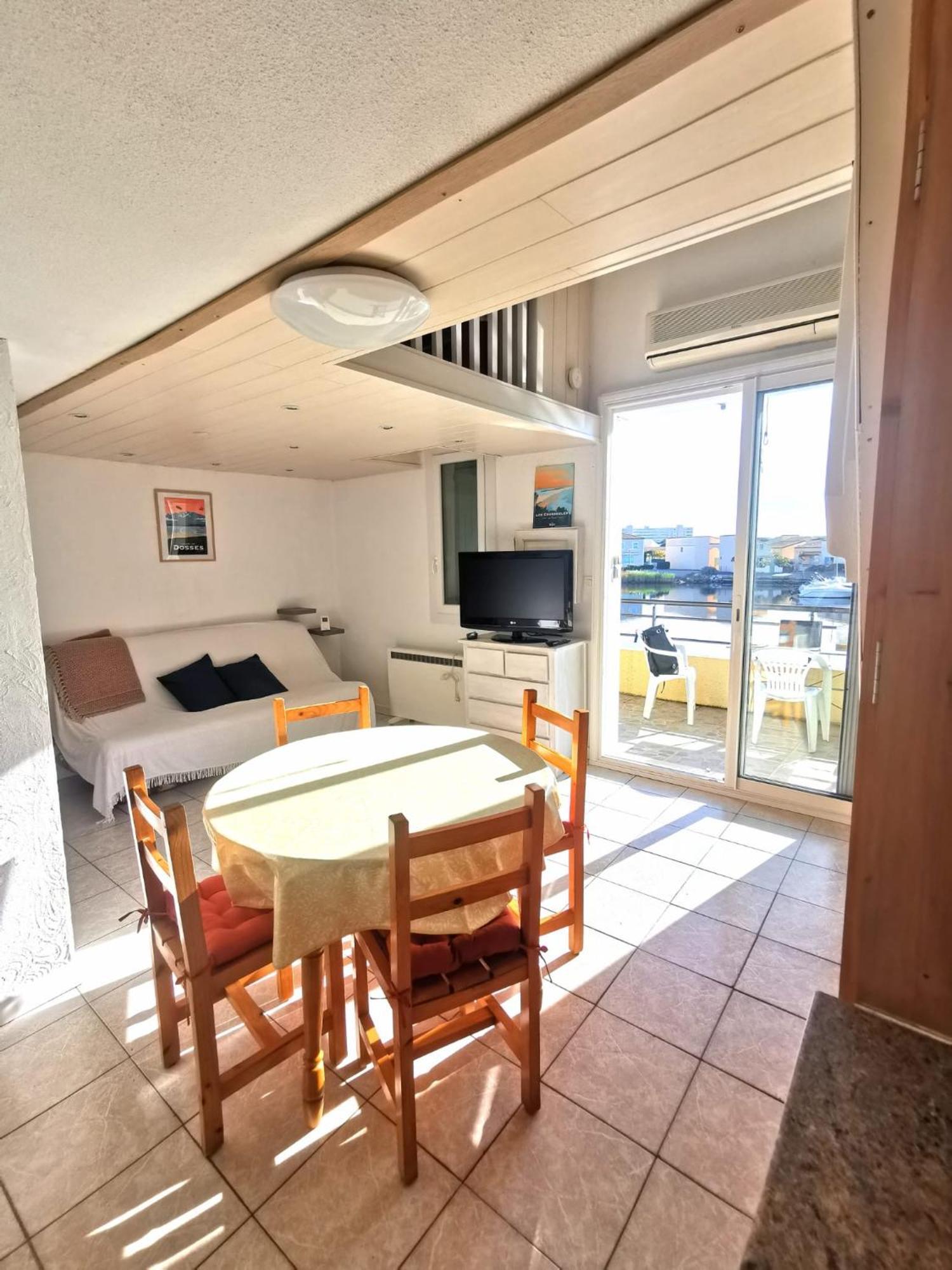 Appartement Coup De Coeur Les Pieds Dans L'Eau Le Barcarès Kültér fotó